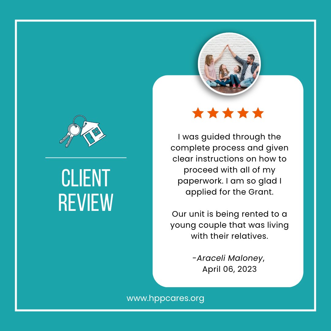 hpp_cares's tweet photo. Absolutely loving this testimonial we received from Araceli!!! 🥳
Thank you  for taking the time to leave a review.

Each and everyone of your reviews really do mean so much.

📲:562-281-8861
🌎:https://t.co/Ds9LrvHA6a

 #clientreview #testimonial #testimonialwednesday https://t.co/Ume6EhqMlV