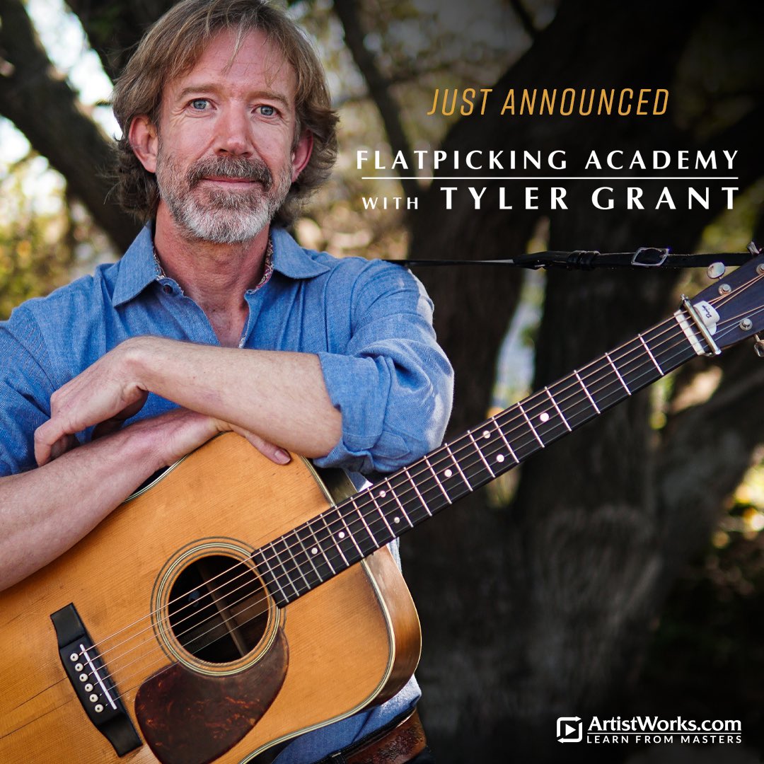 Here we go! Flatpicking Academy <a href="/ArtistWorks/">ArtistWorks</a> is officially announced. I put my heart &amp; soul into this online guitar school. The curriculum offers the tools you will need to improve Fundamentals, learn songs &amp; tunes, &amp; arrange complete pieces of music.

go.artistworks.com/guitar-lessons…