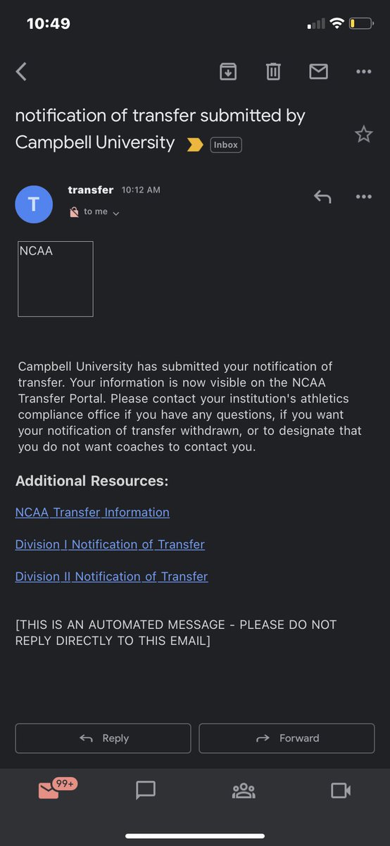 Pdub_100's tweet photo. I want to thank Campbell University for blessing me with an opportunity. Officially entered the portal as a Graduate Transfer Safety! https://t.co/OkYXpjkIdJ