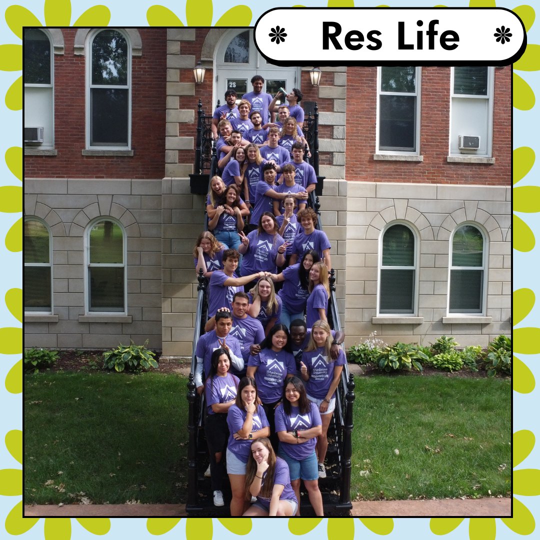 Today, we're celebrating the student workers that make campus feel like home: RAs! According to Res Life staff, "The RAs' work impacts campus as they are problem solvers and community builders! They encourage people to be engaged on campus and in the Davenport community."