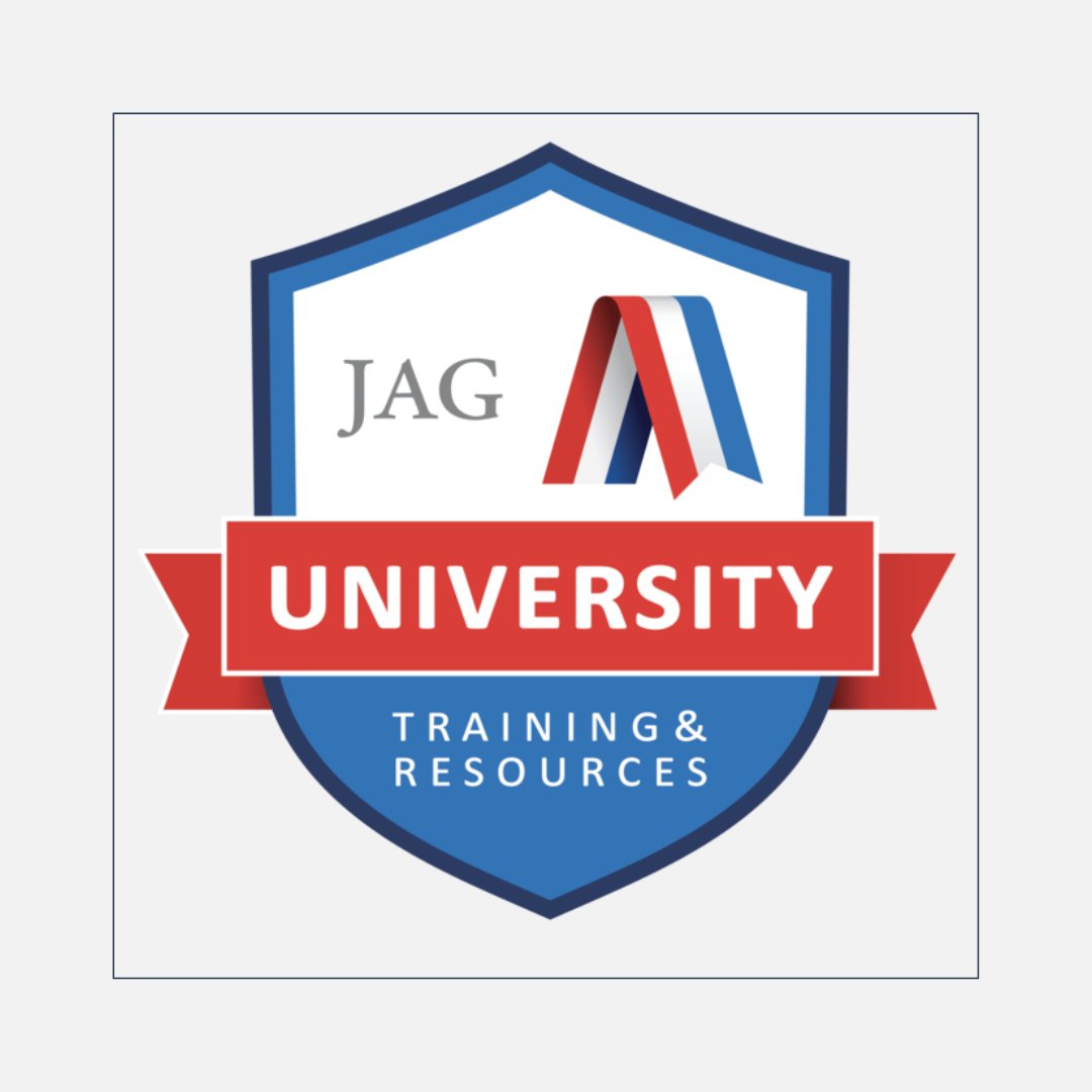 We're committed to investing in our training  &amp; development opportunities for our leaders. Through JAG University, we’ve teamed up with the strategy experts at <a href="/LeadStar/">LeadStar</a> &amp; <a href="/Boeing/">The Boeing Company</a> to offer a six-part strategy workshop to all our Affiliates &amp; associate board members.#jagadvantage
