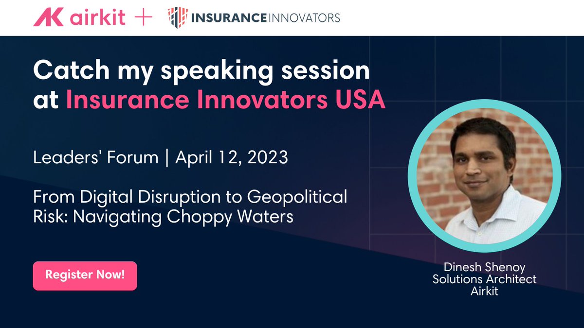 How can carriers provide award-winning personalized experiences that reach policyholders and claimants where and when they need you most? Dinesh Shenoy answers this question and more at Insurance Innovators USA. 
bit.ly/3ngbELw
#insurance #lowcode #appdev #IIUSA23