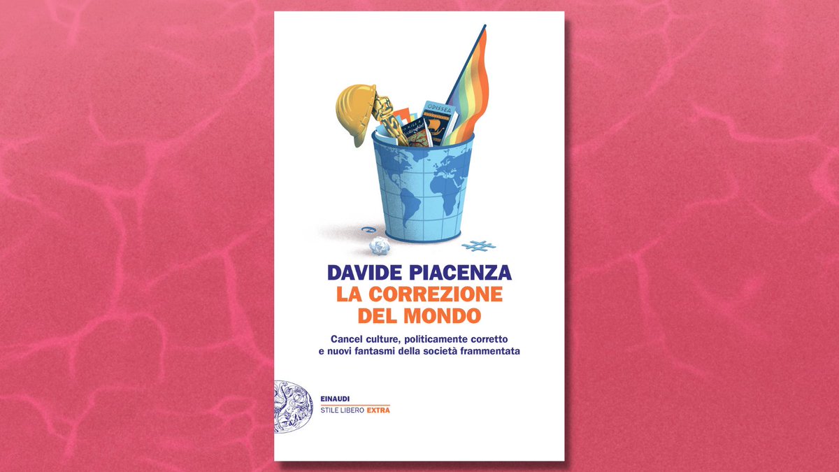 Davide's tweet photo. È raro che una piccola newsletter diventi un libro con un editore nazionale, e fatico ancora a credere che la mia @CultureWars_it sia un titolo @Einaudieditore: ma è successo, esce il 2 maggio e parla di dibattiti strumentalizzati dalla propaganda e drogati dagli algoritmi✨ https://t.co/1M1Ap2Y0hL
