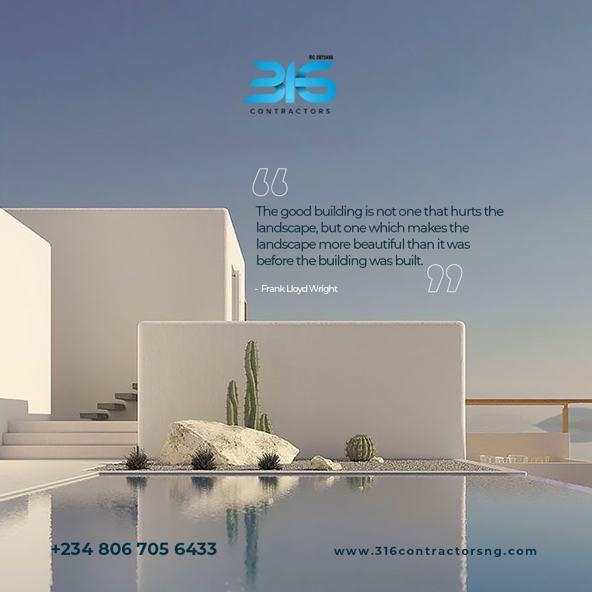 316Contractors's tweet photo. We have the skill-set, intellectually and in terms of manpower, to construct an aesthetic and solid architectural edifice that beautifies any landscape.
Let us build for you!

#316contractors #316contractorsproject #building #buildingdesign #buildingconstruction #roadconstruction https://t.co/PDOdczD6Hz