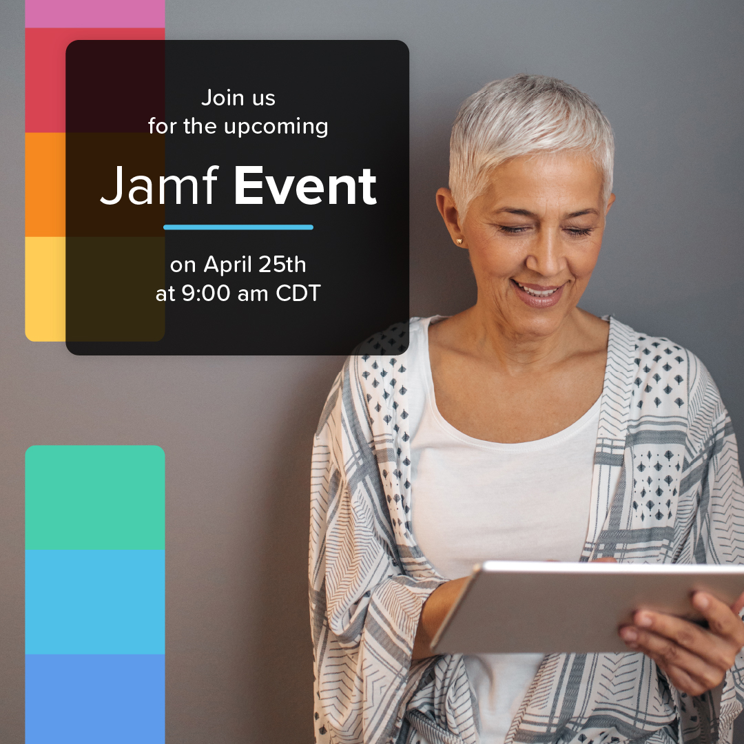 Join us at our virtual Jamf Event on April 25 to check out what we're working on for you in 2023! Registration is FREE and you’ll get insider previews of platform and solution updates to empower your organization. Register here: ow.ly/6XCP50NHays