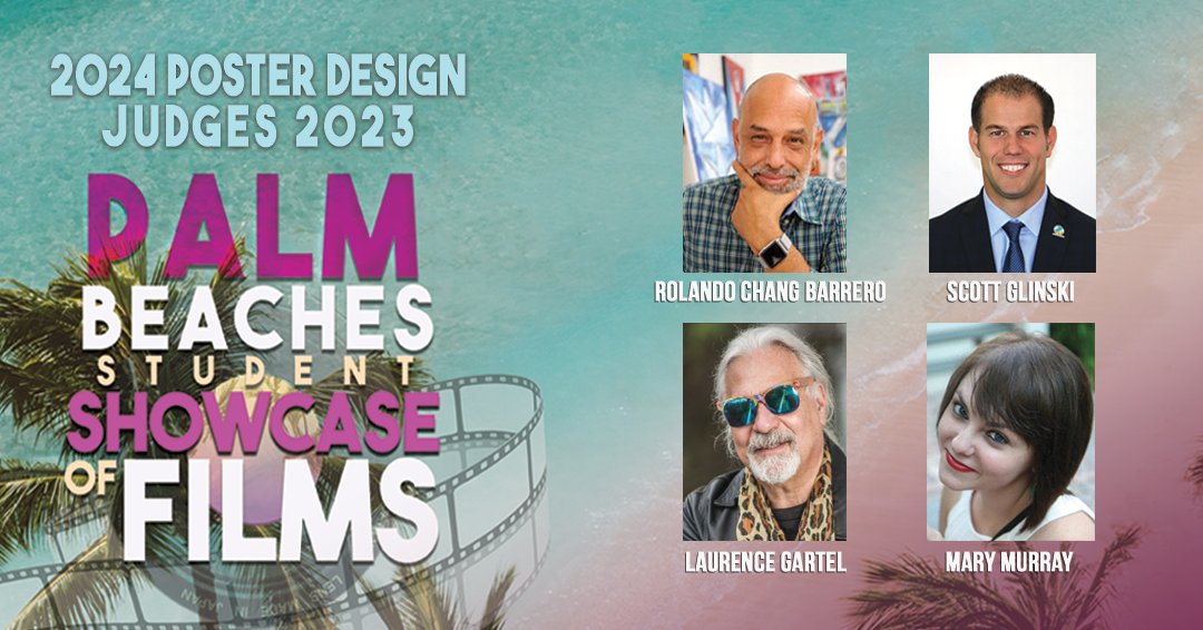 Meet the <a href="/StudentFilmsFL/">Student Showcase of Films</a> Poster Design Judges!

This panel of professionals in art, design &amp; marketing are responsible for selecting the poster design that'll be used to create marketing materials for the 2024 competition and event.

Thank you to all of our 2023 #SSOF judges! 🎉