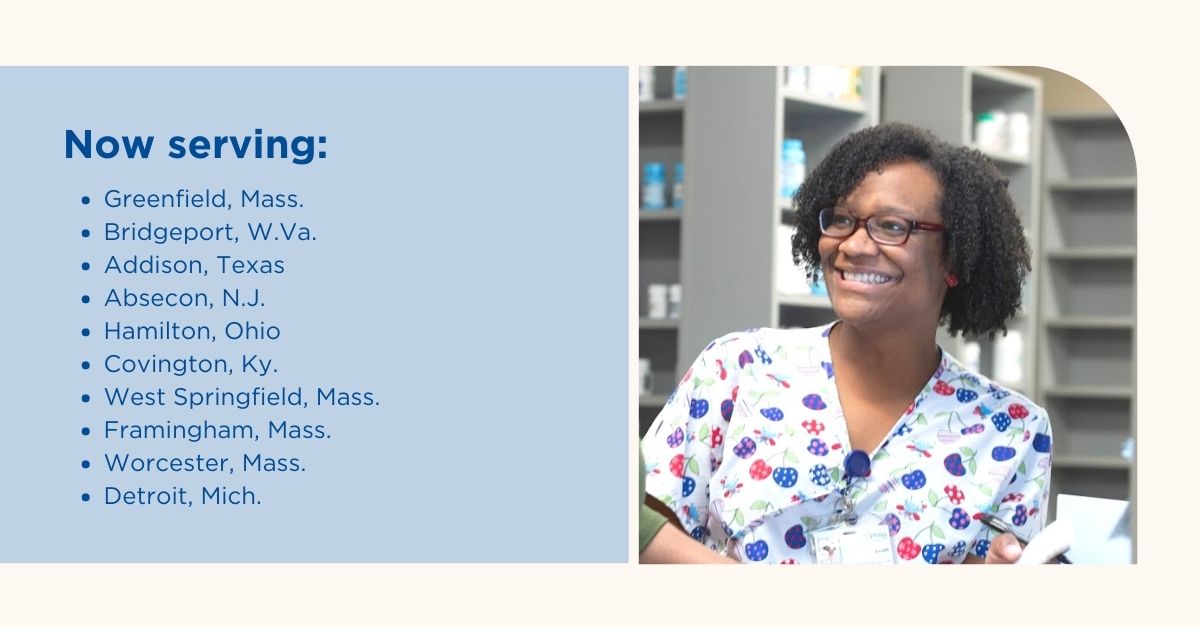 We're excited to announce the opening of 10 pharmacies last month. We welcome all pharmacy staff to the team and are excited to partner with these organizations to serve their communities. hubs.ly/Q01L3S9N0
