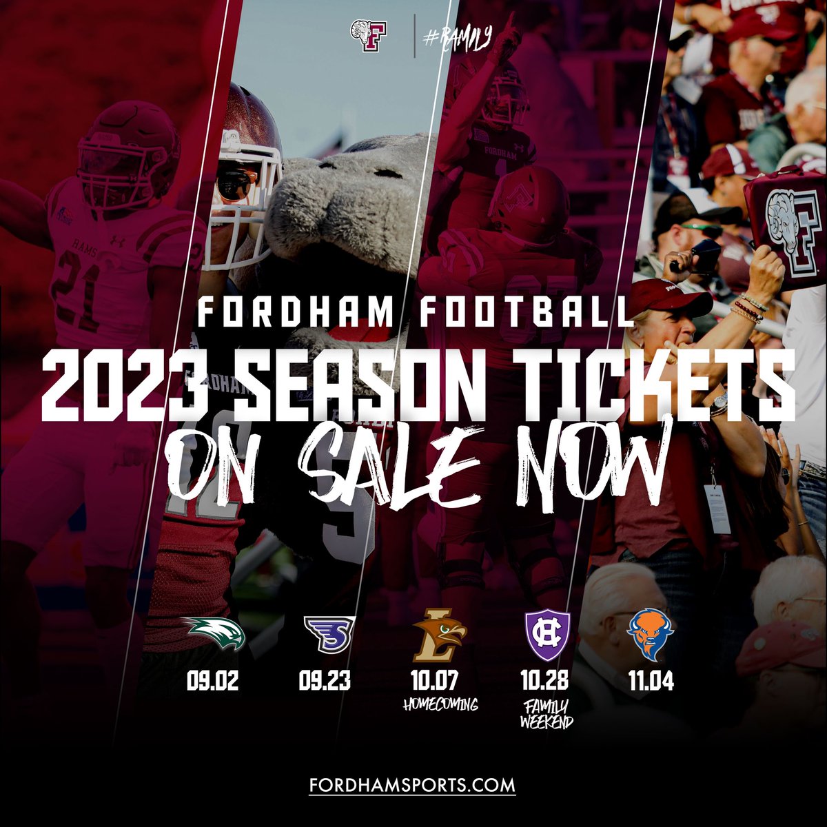 Fordham Football on Twitter "2023 SEASON TICKETS ARE LIVE 🚨 Purchase