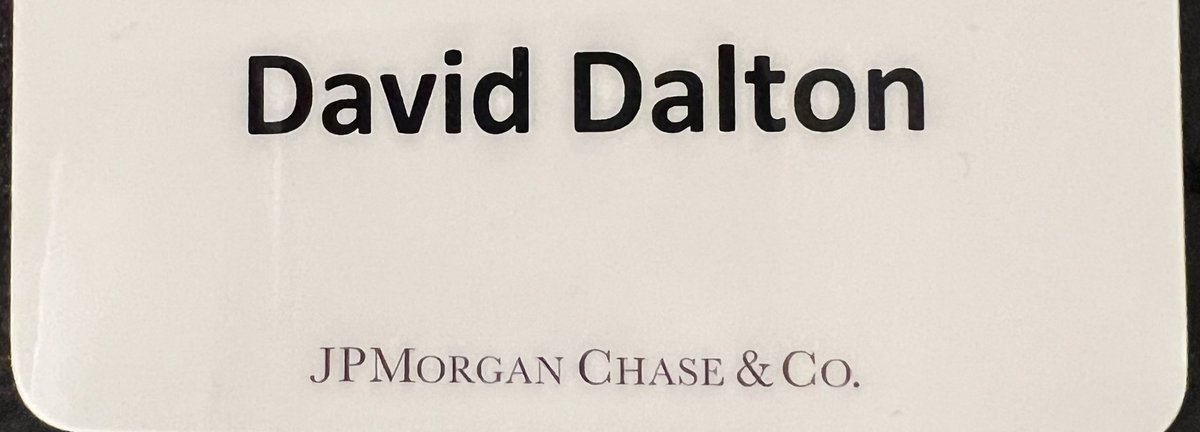 DrDavidDalton1's tweet photo. Shout out to Jamie Dimon
Ceo JP Morgan https://t.co/OnnvFGK7gd