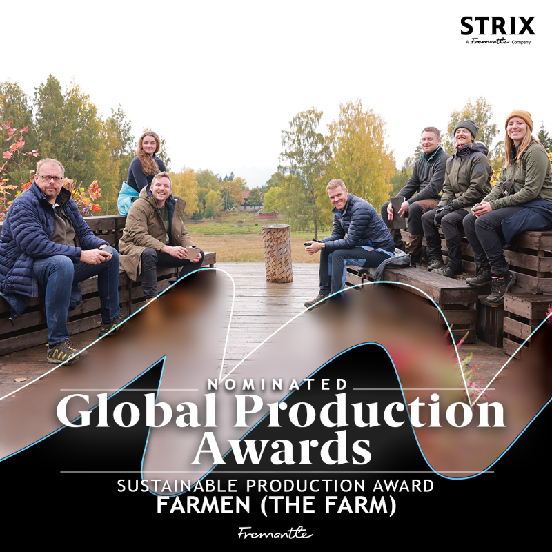 FremantleHQ's tweet photo. Thrilled to see 4 of our titles shortlisted for the Sustainable Production Award at the 2023 Global Production Awards!

Congratulations to our teams at Strix, @ufa_production, @wildsidesrl and 
@fremantleESP. 💚

#MadeByFremantle
@screendaily