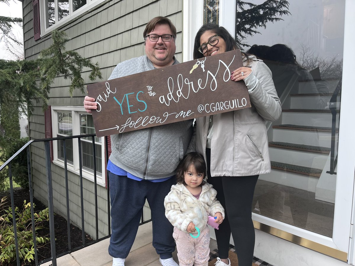CarolineGargui2's tweet image. CLOSED - Utah Dr., Toms River
This adorable couple was referred to me 5 years later by one of my first clients. Thank you so much! You help my family business so much! 🫶🏽🥹Congratulations to their good friends!
#OceanCounty #runningover #NJ #saidYEStotheaddress #alltheglorytoHIM