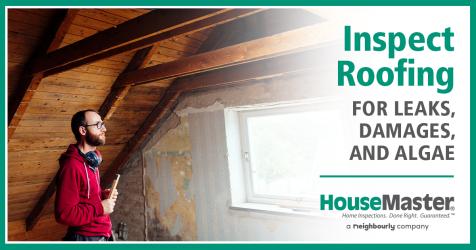 HouseMasterTOR's tweet photo. An annual roof inspection is important to check for leaks, plant growth and other damage or potential trouble spots. This also includes the underside of the roof framing via the attic. 📞🏡 Contact #HouseMaster to schedule a comprehensive roof inspection. #homemaintenance https://t.co/8plTx2A2qk