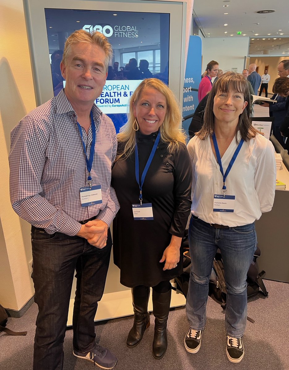 HealthFitAssoc's tweet image. IHRSA President &amp;amp; CEO Liz Clark is enjoying her time at @FIBO_Show! So far, she's had the pleasure of meeting with health and fitness industry leaders to ensure voices worldwide are heard and involved in IHRSA's mission to unite the industry and improve population health. #FIBO23