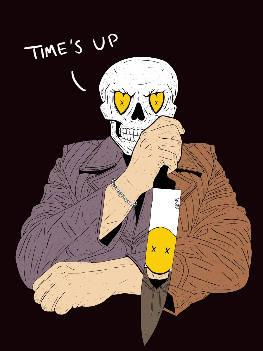 ChewingSkum's tweet photo. Time’s up https://t.co/y9yRMMaSBY