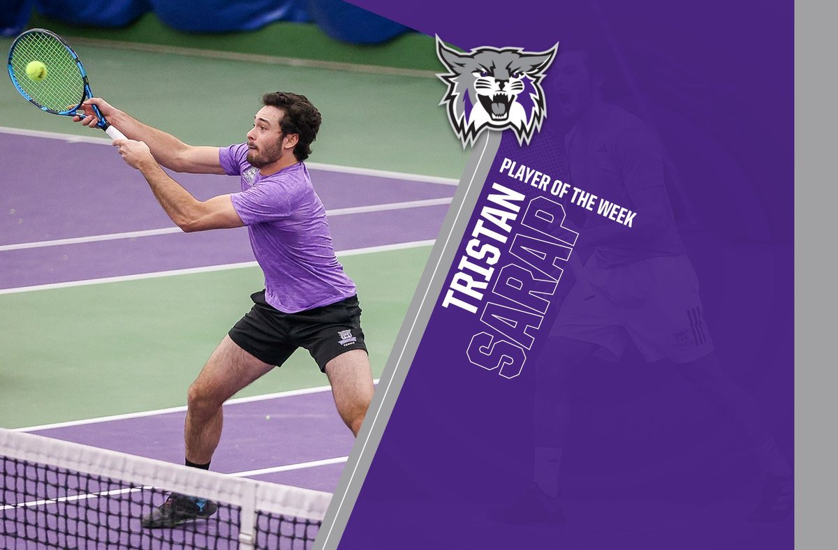 WSUTennis's tweet photo. Congratulations to Tristan Sarap and Ana Morett on earning Player of the Week honors!😼

#WeAreWeber #BigSkyTennis https://t.co/TSp2qHQBDV