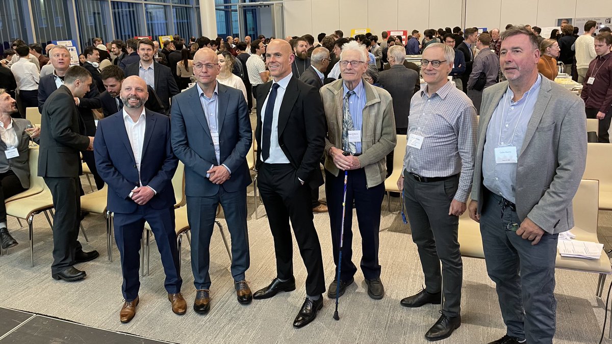 What a powerhouse team of my fellow @UBCEngPhys Alumni who have created the Boye Ahlborn Endowment to support the Eng. Phys Project Lab. Thank you James Taylor; Andrew Booth; Carl Hansen; Boye Ahlborn; Scott Phillips; Colin Harris. @ubcappscience @ubcengineering @DBuszard
