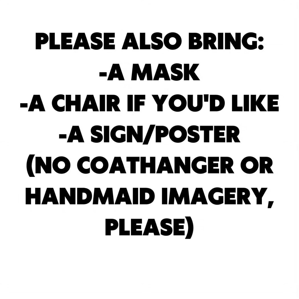 rocsocfem's tweet photo. THIS SATURDAY at 1pm!

There are at least 7 CPCs (fake clinics) in the Rochester area, and we want them to STOP preying on our neighbors NOW!

We're asking everyone to wear masks to make this event as accessible as we can. We'll have some extra in case you need one! https://t.co/B02KXXRw4h