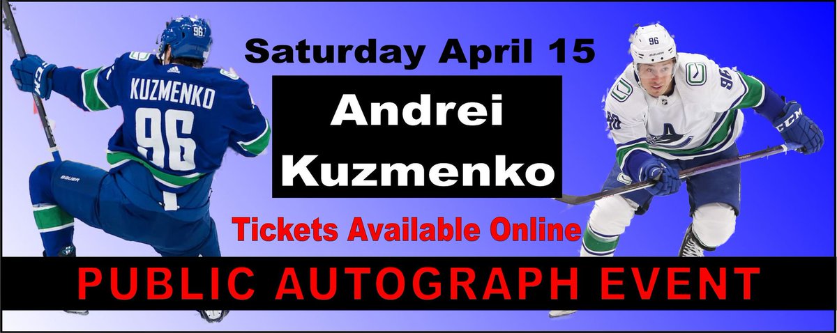 DonnieandDhali's tweet image. 🔷GIVEAWAY🔷

Want to meet Andrei Kuzmenko @pastimesports this Saturday?

We are giving away two tickets to meet Andrei this weekend.

How do you enter?

- Retweet this tweet
- Follow @pastimesports 

Get all of the details on the event here..
tinyurl.com/yffmhfv2