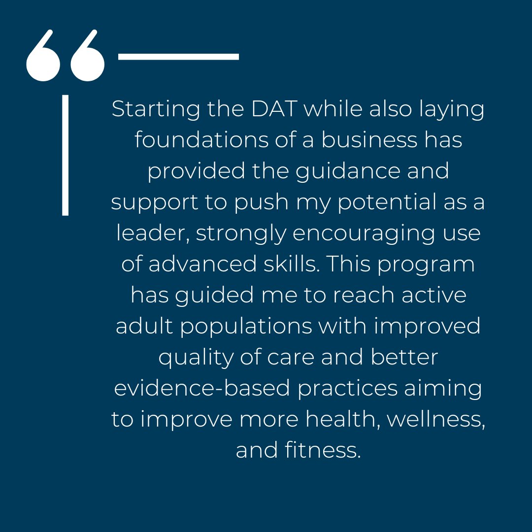 Check out what Amy Curry has to say about how the DAT helped her #LevelUp her skills to be successful in her role as a business owner/founder!

#ISUDAT #ElevATe