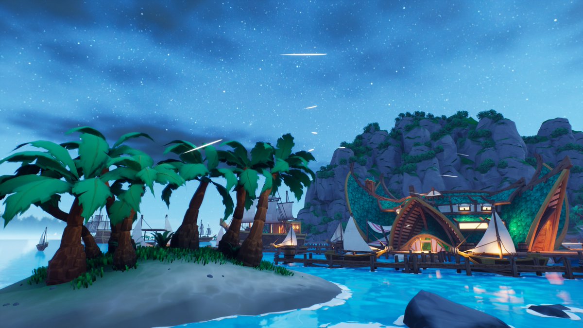 manuelfuentes13's tweet photo. My tropical beach environment is 50% off in the unreal marketplace for the next few days. #gamedev #props #assets #environment #gameassets #ue5 #stylizedart #stylizedmaterials #beach #pirates 
https://t.co/hd9buEA9nE https://t.co/OfWxpwCJ5Z