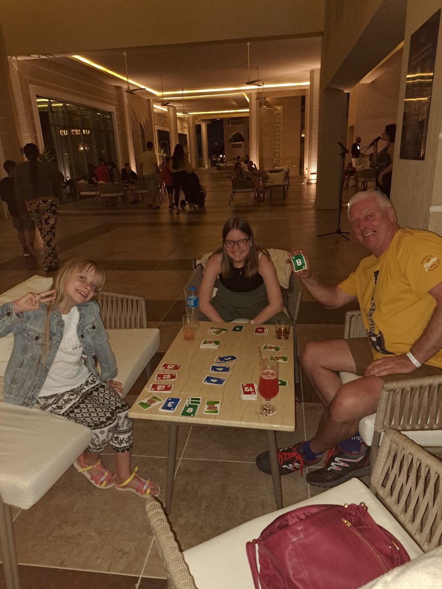 Vichereandthere's tweet photo. Our nightly game of #skipbo with cocktails and a rum whilst listening to the singer. #HappyHolidays https://t.co/f1dHPdtBlj