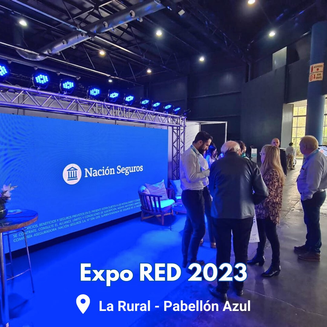 nacionsegurosok's tweet photo. Ya estamos junto al @BancoNacion en #ExpoRed.
Te esperamos los días 12 y 13 de abril.
📍 La Rural - Pabellón Azul. Buenos Aires. https://t.co/cGqgZHc6r3