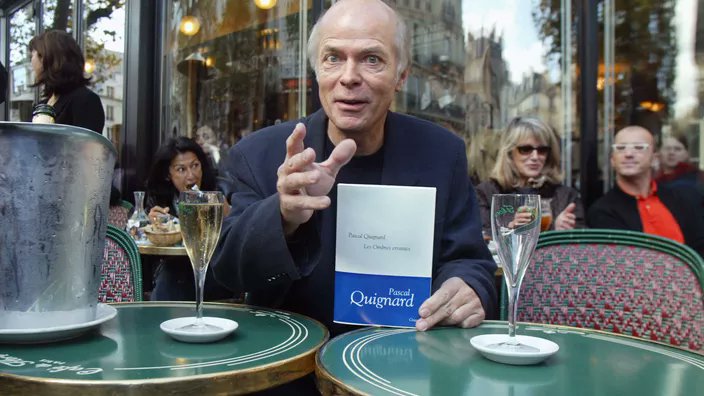 Delcroixx's tweet photo. L'écrivain français #PascalQuignard reçoit le #prixFormentor https://t.co/w6u7VzlDUB via @Figaro_Culture https://t.co/F0OS7GaN71
