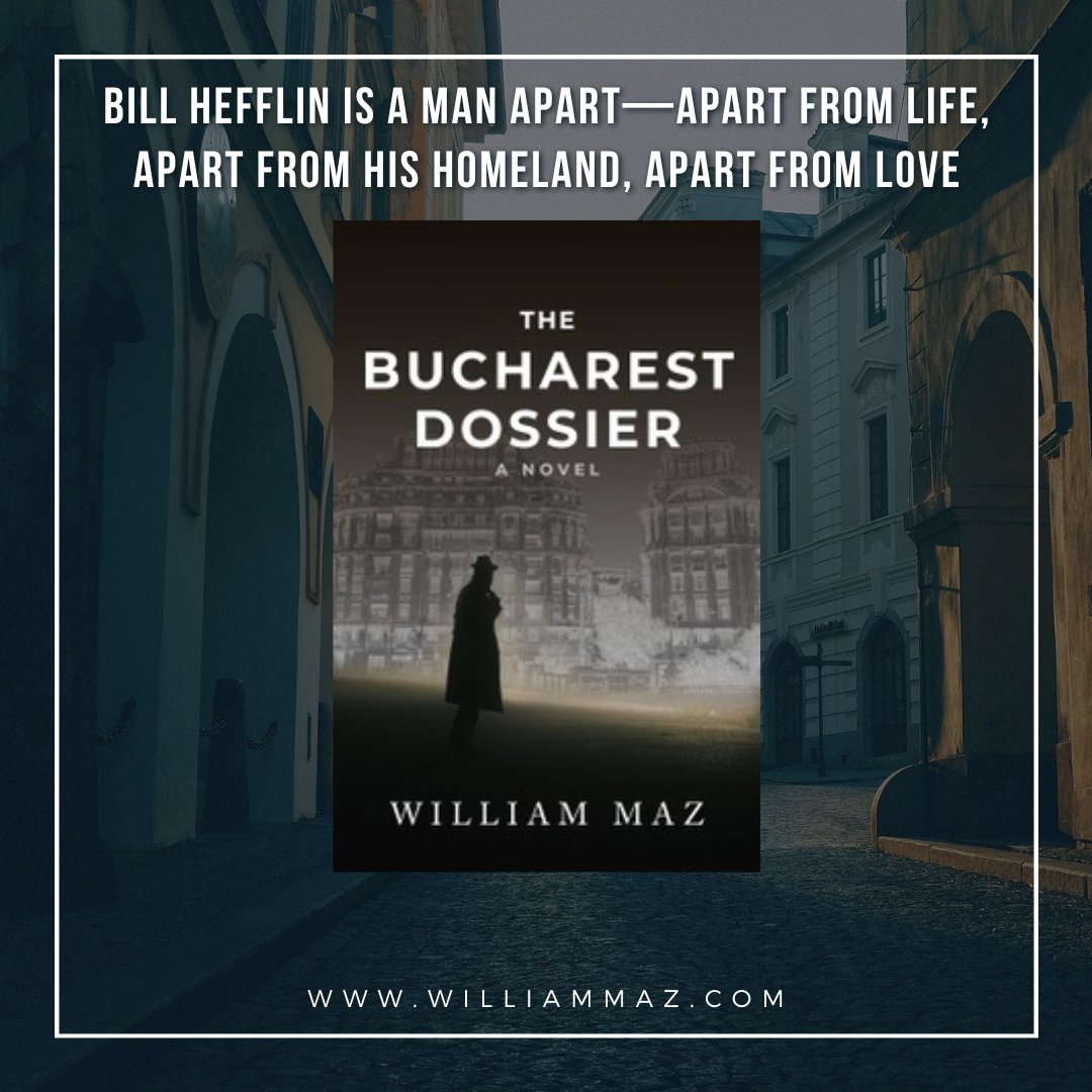 What is Bill Hefflin’s real mission in Bucharest? Who is Boris, and why does Boris seem to know so much about Hefflin’s life? If you want to find out, you’ll have to #read The Bucharest Dossier!

#TheBucharestDossier #Bucharest #thriller #spynovel #bookstoscreen