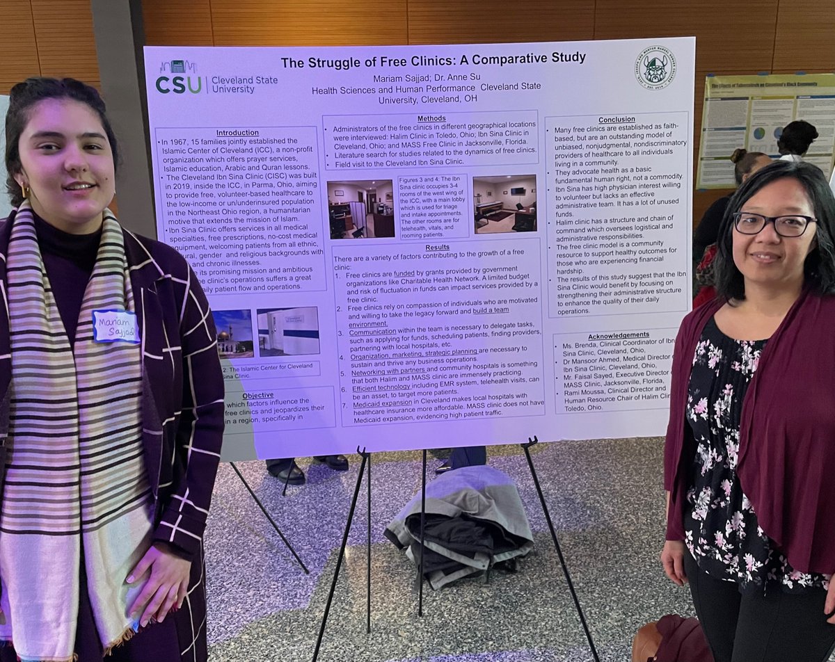 We recently had our very first College of Health Research Symposium! <a href="/DrDougDubya/">Douglas Wajda</a>  gave the keynote speech and Drs. Anne Su and Andrew Lammers had research posters with their students. An overall successful day, looking forward to the next one!
