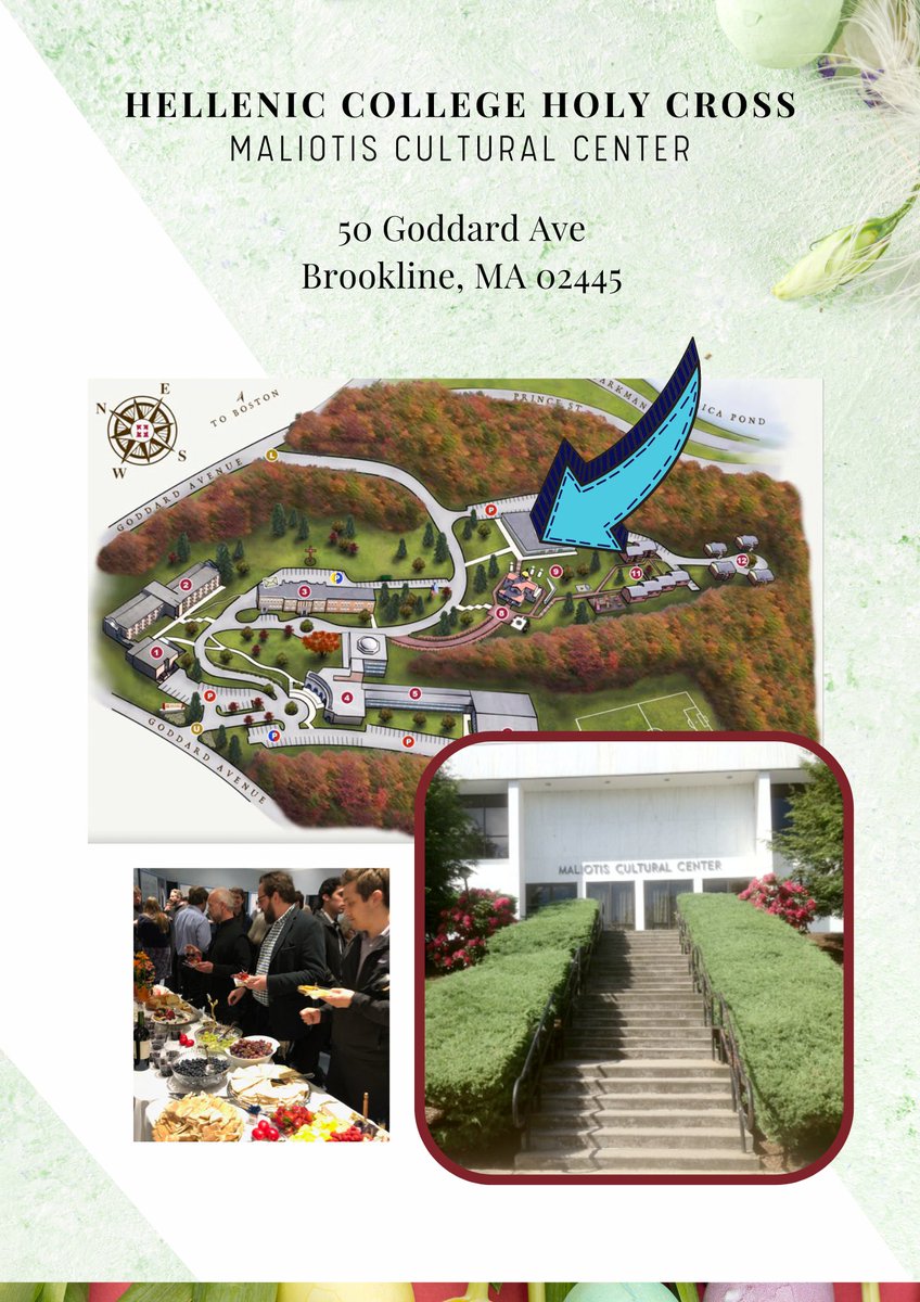PappasPatristic's tweet photo. #Boston Lecture and Reception

🗓️ 7:00 PM
Bright Friday, April 21
Maliotis Cultural Center
Hellenic College Holy Cross

Register to attend for free, in person or online:
https://t.co/6uviHM8UkA

🌷🌹💐🌿Come celebrate Pascha at @HCHCBoston https://t.co/MnePBPP0Bz