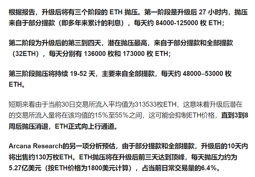 CryptoAmandaL's tweet photo. 💰各位转需💰

ETH上海升级是关键周期转折。通道能否打开取决于阶段抛压是否充分释放。抛压带来价格抑制源于“抛压预期”。3-8周后随着预期消失，买方情绪会有明显的提振。比起关心损失，重要的是找到合理买入空间。比起危，更像机。所以这里不建议做空ETH长期向上，平仓位置无法预测，DYOR 
#ETH #BTC https://t.co/H3dmanYbQw