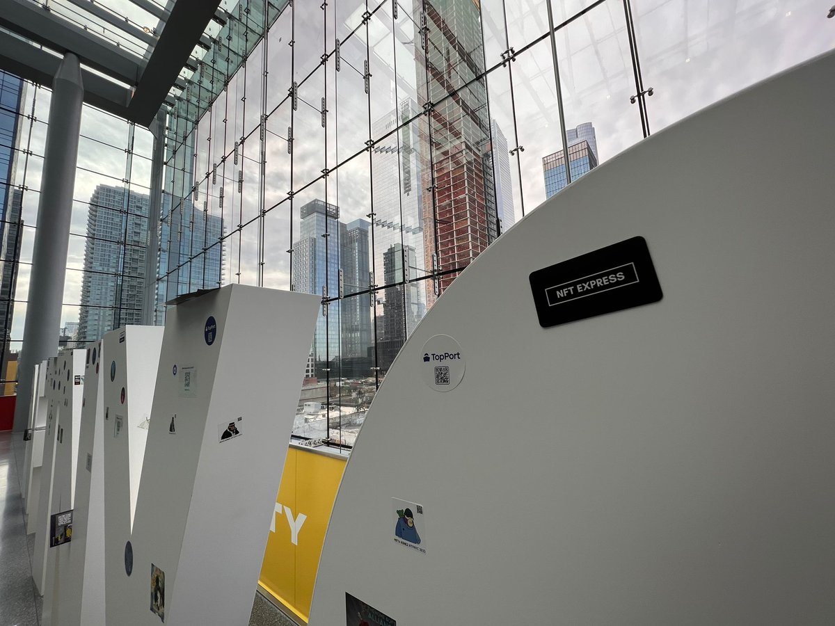 NFTexpress_EN's tweet photo. We are Excited to be at @NFT_NYC! Connecting with other enthusiasts and exploring the future of #NFTs in #NewYorkCity🚀
#NFTNYC2023 #NFTEXPRESS 🚀 https://t.co/vrRP3Lp6n9