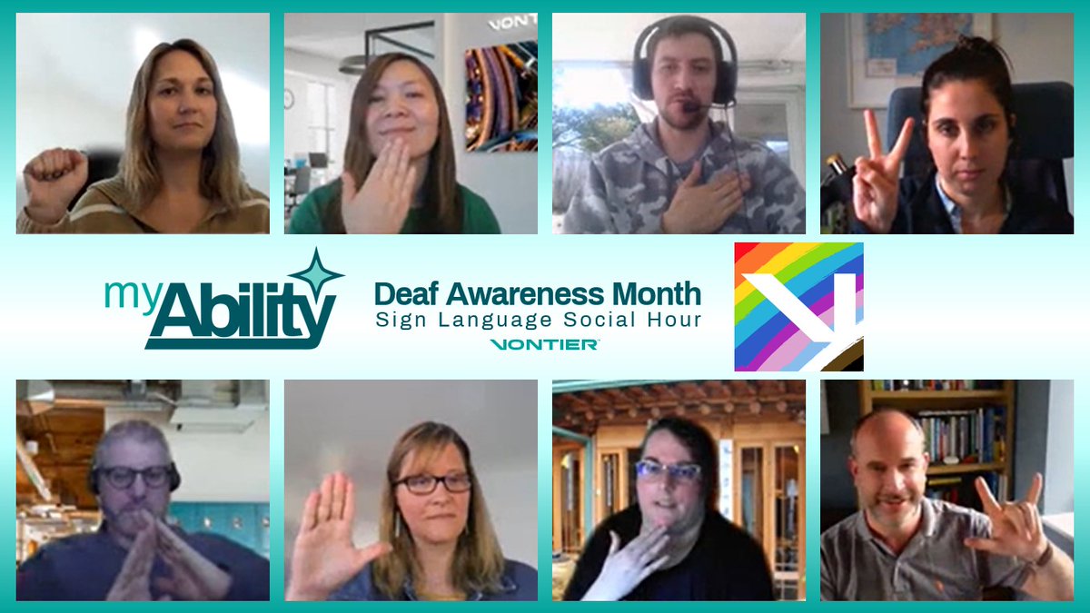 Vontier’s myAbility and PRIDE ERGs hosted a social hour to learn phrases in three different sign languages—American, British, and Mexican—to celebrate #DeafAwarenessMonth. Our team proves again that we’re #StrongerTogether.
#IBelongHere #VontierCares #WeAreVontier