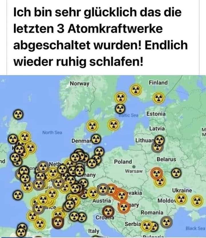 Die Kraftwerke anderer Länder sind schließlich gebaut und laufen sicher.