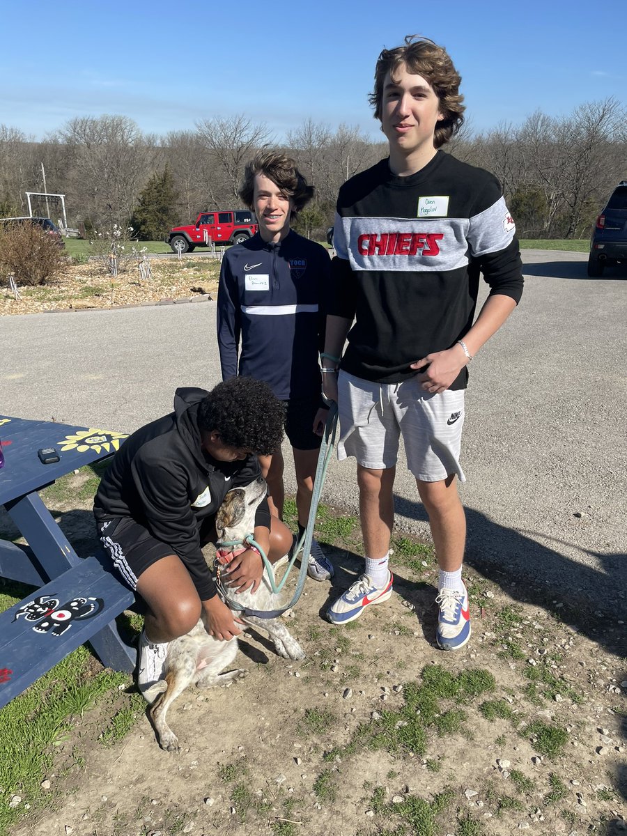 Patty_Yoo_'s tweet photo. Such a great morning loving on animals at Always amd Furever with our @CSTWildcatsMS #CSTService2023 https://t.co/TiCWsgfQ1J