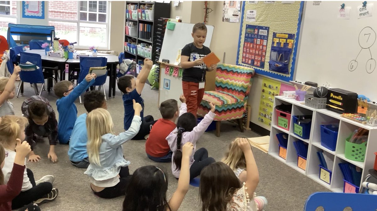 MrsZeigler's tweet image. Student-led problem solving in Kindergarten??? No, way…YES, WAY!! 😜👍 It’s happening @schluterelem and it is amazing! Let me know if you want to know more about this excellent teaching strategy that encourages the students to take ownership of their learning! @NorthwestMATH