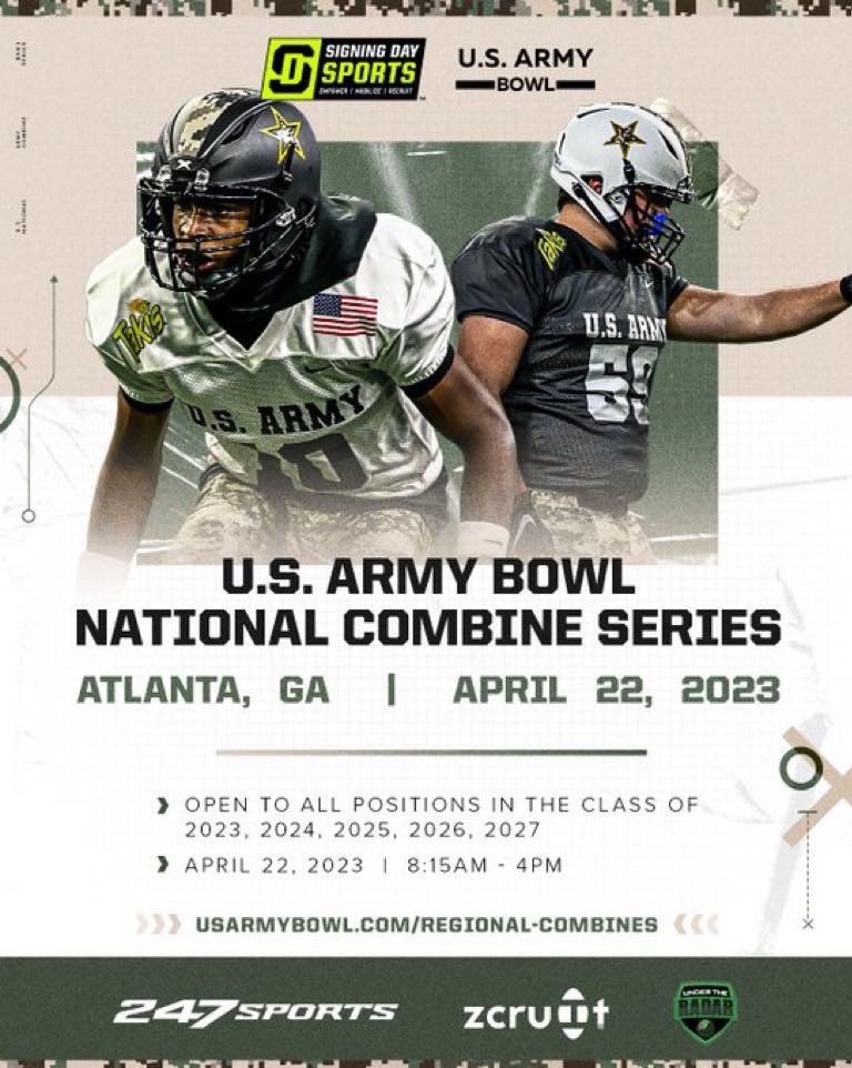Blessed to receive a invite from <a href="/JJKilgore_SDS/">JJ Kilgore</a> to the <a href="/USArmyBowl/">Military Appreciation Bowl Week</a>