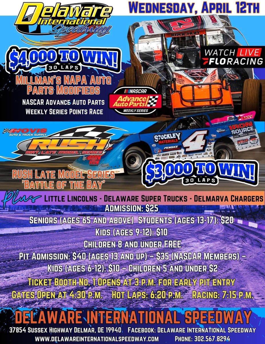 KwikMotorsports's tweet photo. It’s Raceday at Delaware International Speedway. The Delmarva Chargers have a late night with our very own Jay Lowman going for a hat trick in his 2A Ford Focus. #raceday #dirttrack #fordfocus #chasingpoints #delawaredirt https://t.co/1u6wjFpDVj