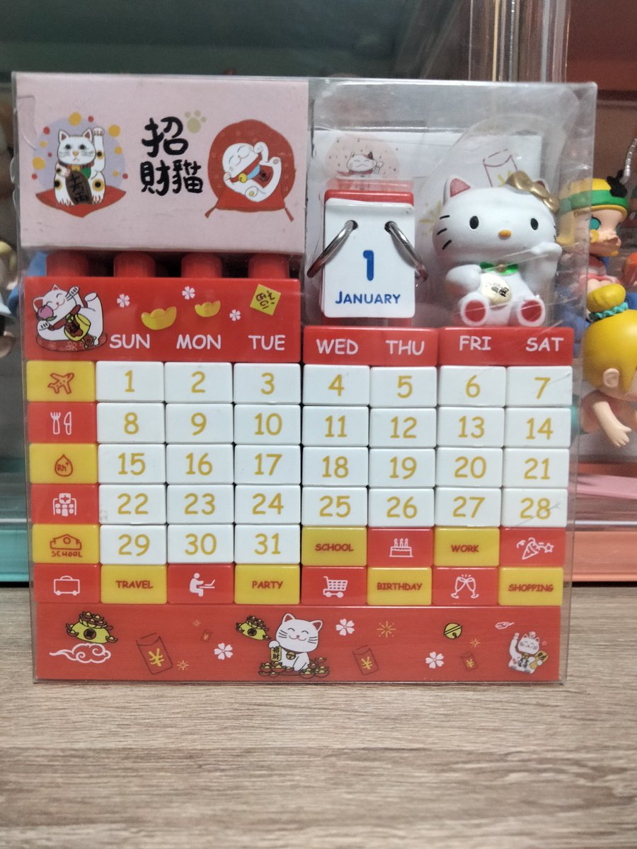 Celine_Tae452's tweet photo. ปฏิทินตัวต่อ แมวกวัก &amp; ชินจัง มือ1
ราคา ชิ้นละ 340 บาท รวมส่ง 
#ตลาดนัดsanrio https://t.co/0HwLluFq6y