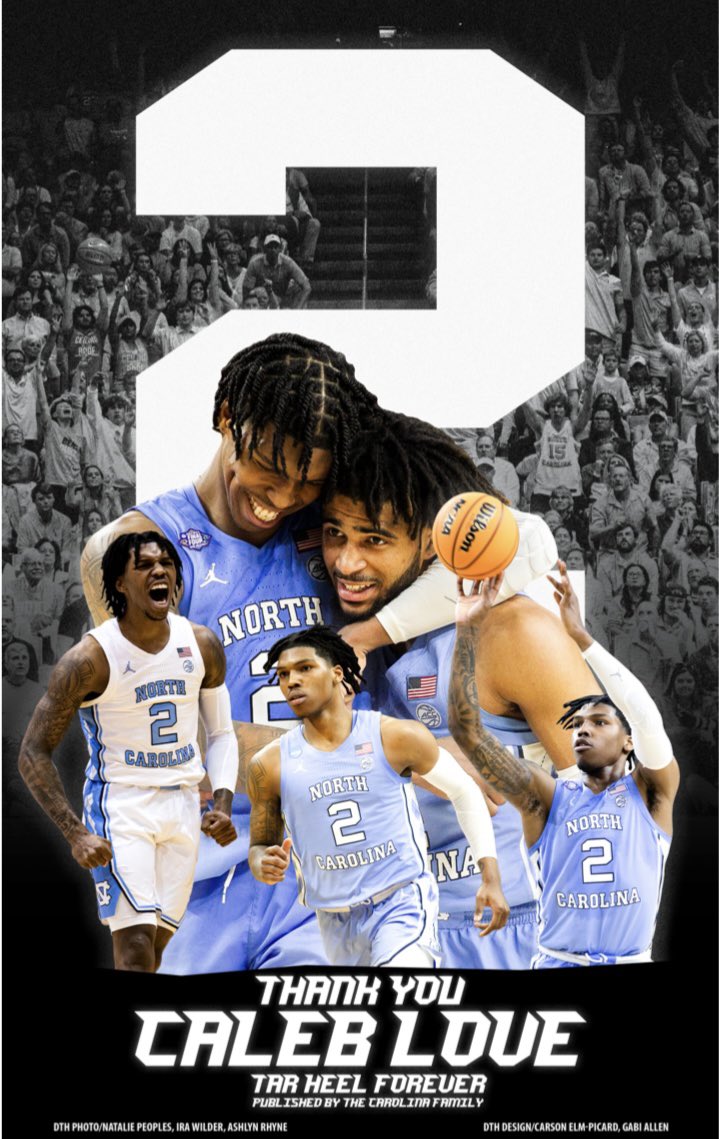 A bunch of IC boarders came together, crowdfunded a big sum of money and had the <a href="/dailytarheel/">The Daily Tar Heel</a> run a full-page ad to honor Caleb Love (<a href="/caleb2love/">Caleb Love</a>) in Wednesday’s edition. 

#UNC family is just different.