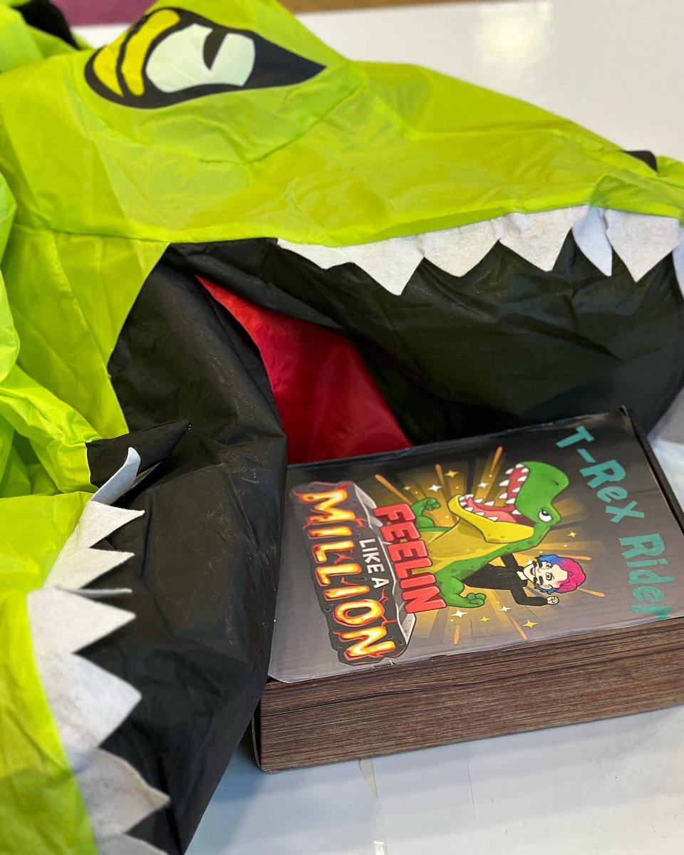 NBernaAslan's tweet image. Always be yourself unless you can be a T-Rex! Then, be a T-Rex🦖.. #TRexRider #wearyourfavoritebookcharacterday #libraryweek