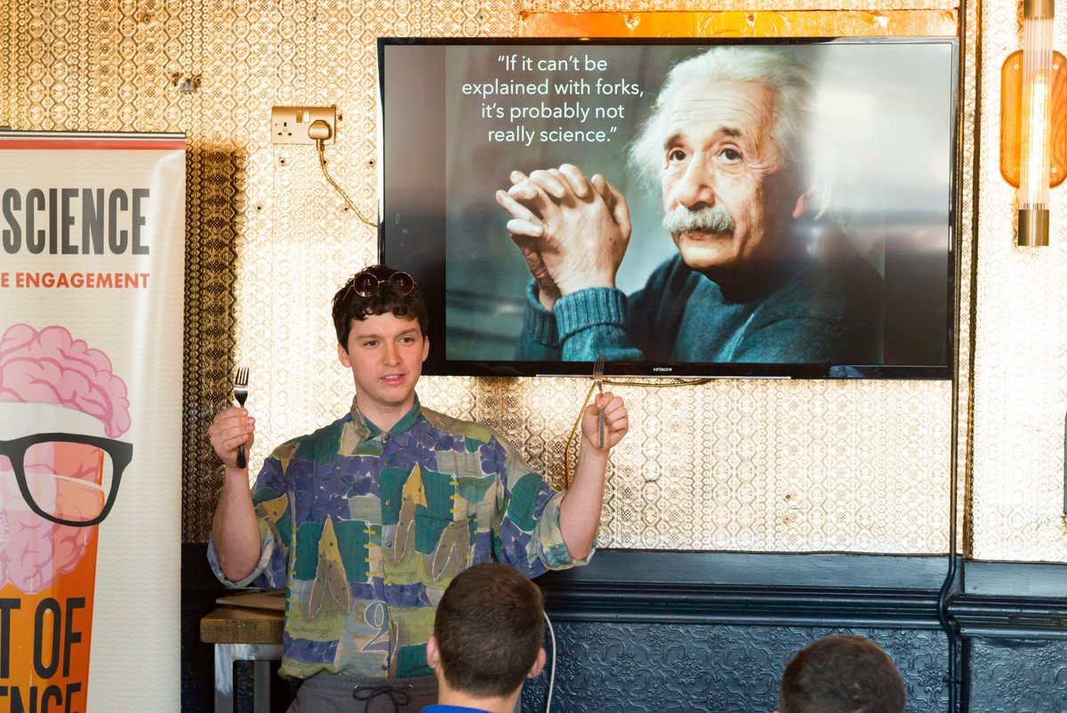 WhatsOnBrum's tweet photo. The world’s largest festival of public science talks, @pintofscience, comes to Birmingham this May. 🧬

The festival will see 31 scientists take to the stage in venues, including pubs, cafes and community halls, across the city.

Read more here: https://t.co/pNL3PYInFj https://t.co/NoSjTsqcpK