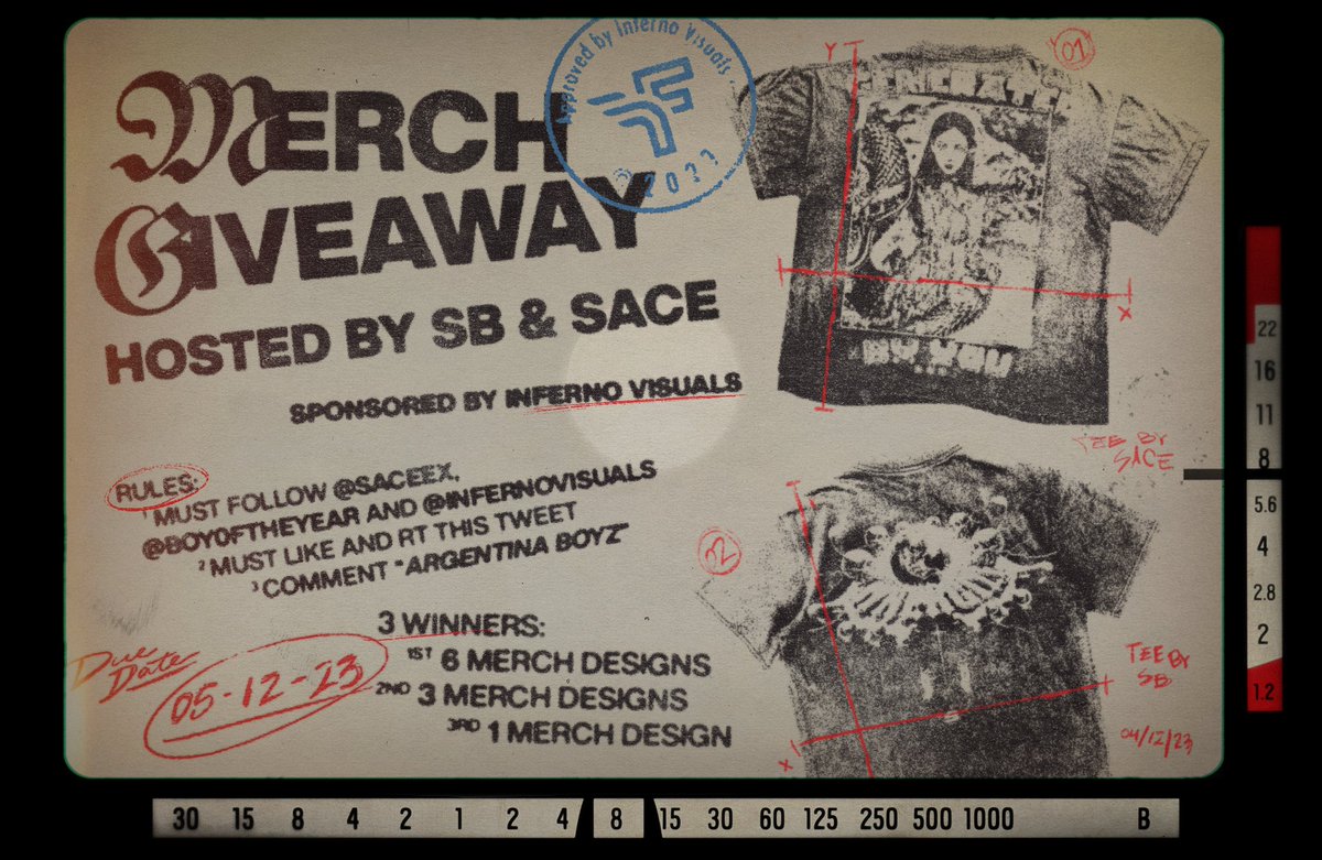 inF: Merch design giveaway!
Hosted by <a href="/boy0ftheyear/">Azzawi</a> and <a href="/saceex/">V</a>
Follow the rules to enter
Due date: 12th May 2023