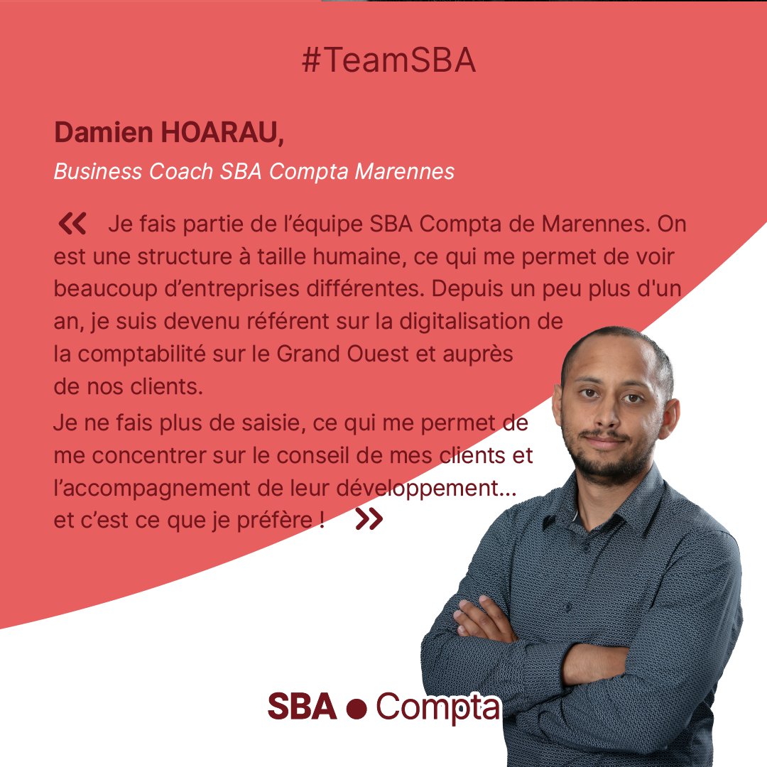 SBAcompta's tweet photo. [#TeamSBA] SBA Compta, ce sont nos ambassadeurs qui en parlent le mieux !

SBA Compta développe un nouveau modèle dans l’expertise comptable et le conseil pluridisciplinaire qui allie comptabilité digitale et outils numériques. 🚀

Rejoins nous : https://t.co/q29zkWxeYx https://t.co/k9eYvTMQwf
