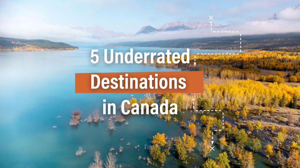 We love to share Canada’s hidden
gems with you. Here are just five
of the most underrated and
overlooked destinations
throughout our gorgeous
provinces.

gorving.ca/resource/5-ove…

#GoRVingCanada #RVLife
#RVLifestyle #RVLiving #RVShow
#TravelOntario