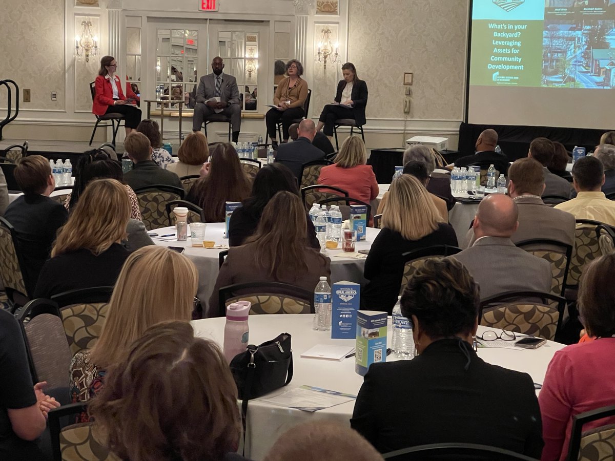 "It’s so important for communities to switch the conversation and say, what do we have? What can we build on? Instead of just focusing on deficits." - Carolyn Fryberger of <a href="/NCGrowth/">NCGrowth & SmartUp</a> #InvestRuralUSA