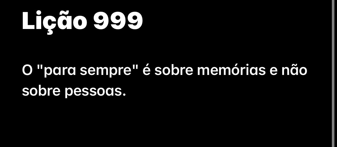 lição 999.