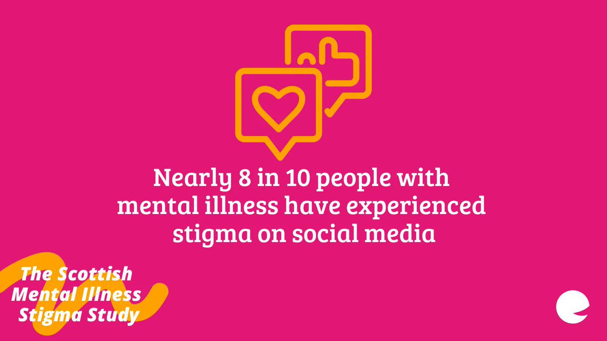 seemescotland's tweet photo. Nearly 8 in 10 people with experience of mental illness have faced stigma on social media 📱
It's time to think before you post.
Find out more about the Scottish Mental Illness #StigmaStudy's findings.
➡️ https://t.co/p6J9nP4Uq5 https://t.co/7LY3d7JORm