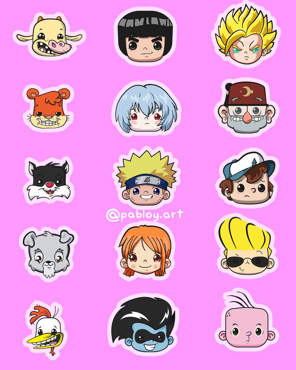 pyendes's tweet photo. Hello! I'm Pablo Yendes, a children's illustrator, I make portraits and fanarts in the kawaii style. you can contact me by DM #PortfolioDay #PortfolioDay2023 https://t.co/Du9B8nQoRQ