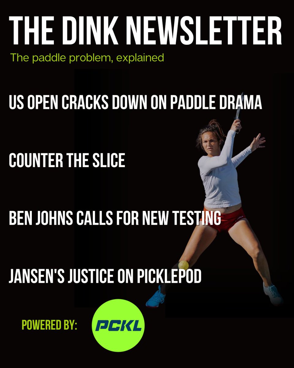 The Dink Pickleball on Twitter "It's out now, 𝗧𝗵𝗲 𝗗𝗶𝗻𝗸 𝗪𝗲𝗱𝗻𝗲𝘀𝗱𝗮𝘆